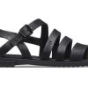 Crocs (WMNS) Tulum sandalen “All Black” 206737-0L9