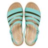Crocs (WMNS) Tulum Sandalen Groen 206107-3U3