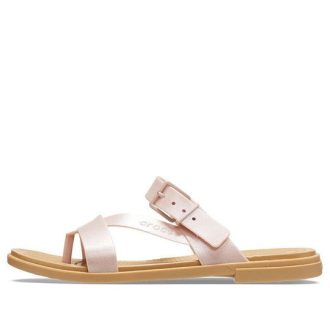 Crocs (WMNS) Tulum Shimmer Teenslippers “Pink Clay” 208666-6TY