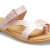 Crocs (WMNS) Tulum Shimmer Teenslippers “Pink Clay” 208666-6TY