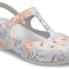 Crocs (WMNS) Witte Bloemen Sandalen 206525-96M