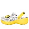 Crocs (WMNS) x Smiley World Charm Classic Platform Clogs “Geel Wit” 207980-94S