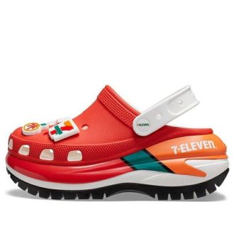 Crocs x 7-ELEVEN Classic Crush Clog “Rood” 208273-610