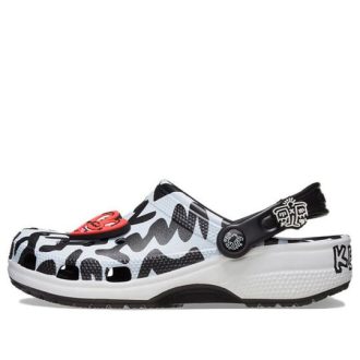 Crocs x Keith Haring Classic Clog “Zwart Wit” 209488-001
