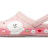 Crocs x Line Friends Beach Roze Unisex Sandalen 205791-606