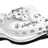 Crocs x MCM Mega Crush Clogs “Wit Zilver” MEXDAMM08WT