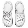 Crocs x MCM Mega Crush Clogs “Wit Zilver” MEXDAMM08WT