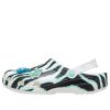 Crocs x Ron Engelse klassieke klompen “Animal Stripes” 207619-100