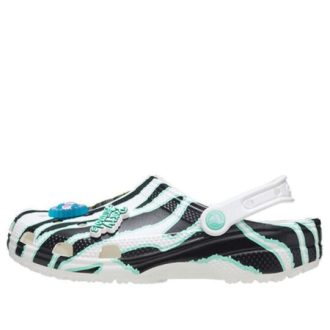 Crocs x Ron Engelse klassieke klompen “Animal Stripes” 207619-100