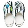 Crocs x Ron Engelse klassieke klompen “Animal Stripes” 207619-100