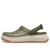 Crocsband Full Force Dikke Zool Sandalen Groen Unisex 206122-34E