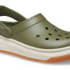 Crocsband Full Force Dikke Zool Sandalen Groen Unisex 206122-34E