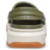 Crocsband Full Force Dikke Zool Sandalen Groen Unisex 206122-34E