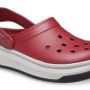 Crocsband Full Force Dikke Zool Sandalen Rood Wit 206122-6RU