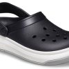 Crocsband Full Force Dikke Zool Sandalen Zwart Wit Unisex 206122-066