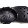 Crocsband Full Force Dikke Zool Sandalen Zwart Wit Unisex 206122-066