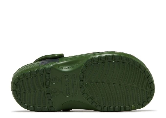 Daily Paper x Klassieke Clog “Groene Camo”