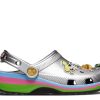 De Powerpuff Girls x Classic Clog Kids “Metallic Silver”