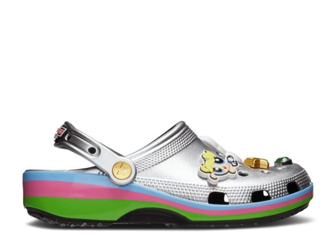 De Powerpuff Girls x Classic Clog “Metallic Silver” De Powerpuff Girls x Classic Clog “Metallic Silver”