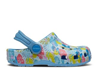 Disney x Classic Clog Peuter “Stitch Hawaiian Print”