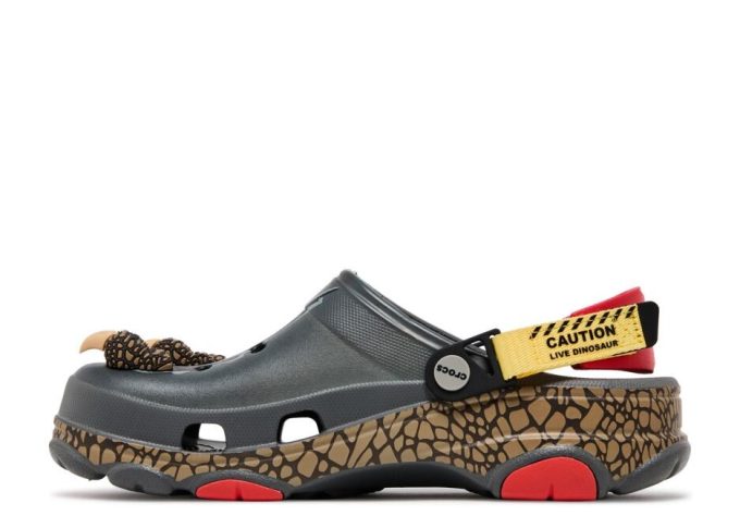Jurassic World x All-Terrain Clog “Let op, levende dinosaurus”