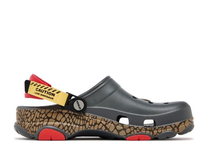 Jurassic World x All-Terrain Clog “Let op, levende dinosaurus”