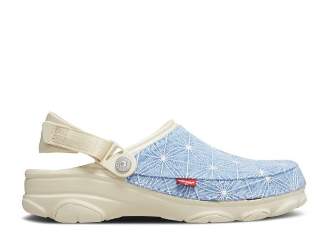 Levi’s x Classic All-Terrain Clog “Sashiko – Bone Blue”