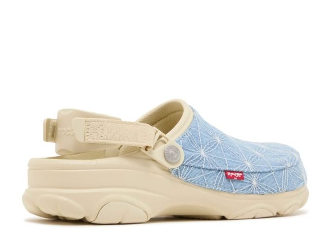 Levi’s x Classic All-Terrain Clog “Sashiko – Bone Blue”