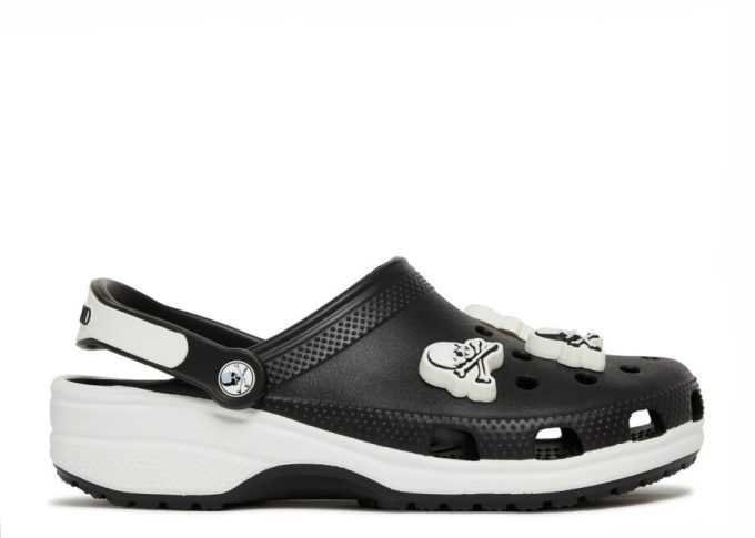 Mastermind Japan x Classic Clog “Zwart Wit”