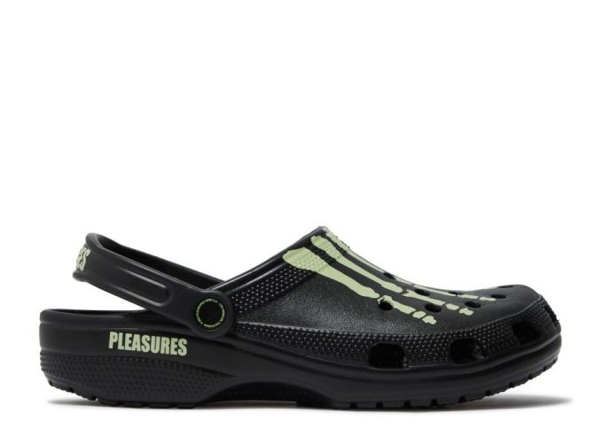 Pleasures x Classic Clog “Skelet – Glow in the Dark”