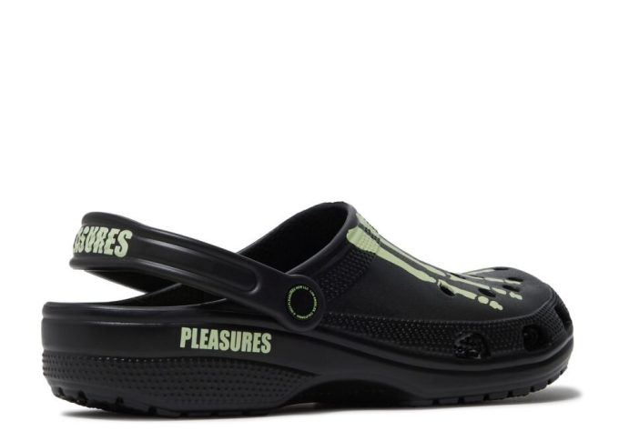Pleasures x Classic Clog “Skelet – Glow in the Dark”