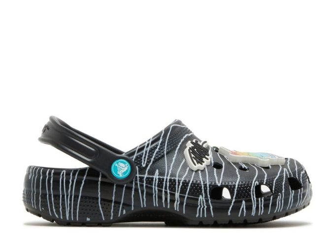 Ron English x Classic Clog Kids “Party Animals – Zebra Zwart”