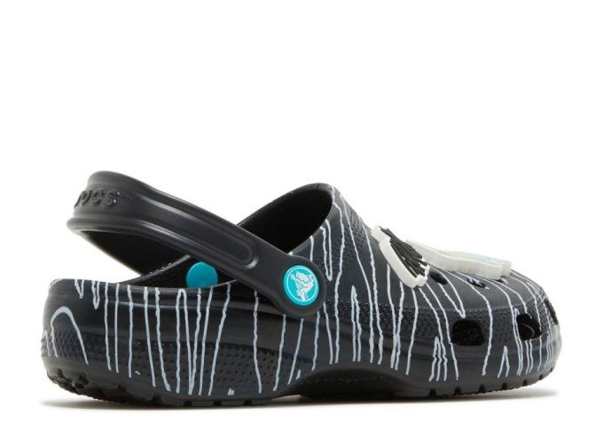 Ron English x Classic Clog Kids “Party Animals – Zebra Zwart”