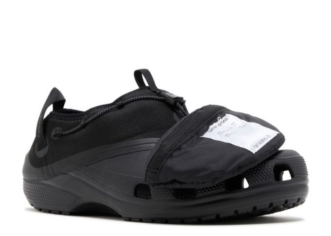 Satisfy x Classic Clog “Zwart”