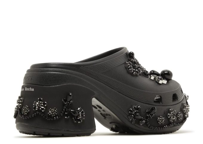 Simone Rocha x Siren Clog “Zwart”