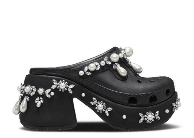 Simone Rocha x Siren Spiked Clog “Zwart”