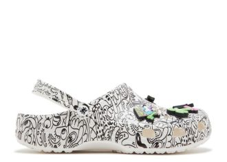 Steven Harrington x Classic Clog “Quickstrike – Wit Zwart”
