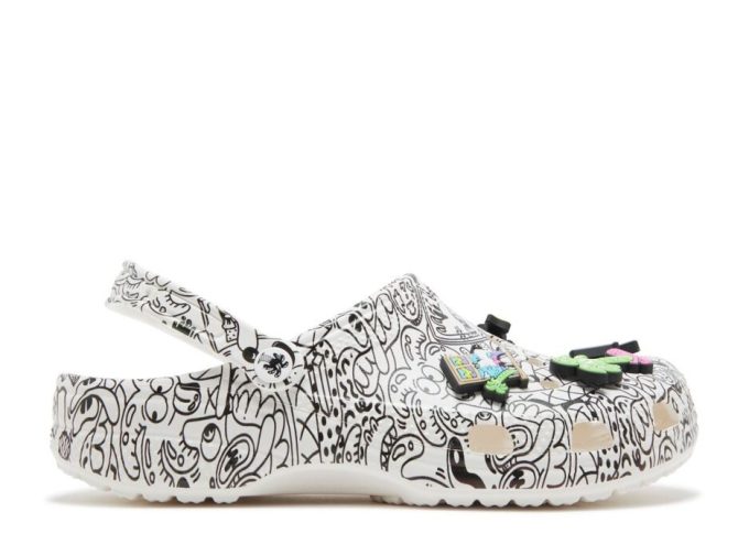 Steven Harrington x Classic Clog “Quickstrike – Wit Zwart”